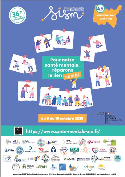 Programme des Semaines d’Information sur la Santé Mentale (SISM) 2025