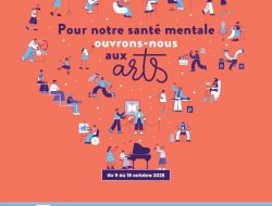 Affiche des semaines de l'information sur la santé mentale 2026