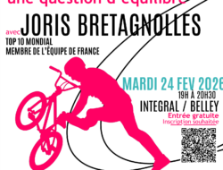 Conférence sur l'addiction aux écrans avec Joris Bretagnolles 24 février 2026 à Belley Ain