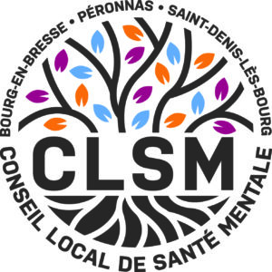 Logo du Conseil Local Santé Mentale Bourg-en-Bresse Péronnas Saint-Denis-lès-Bourg