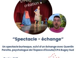 Affiche du spectacle Adopte un psy jeudi 15 octobre 2026 à Belley
